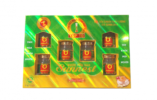 HỘP 6 LỌ - ÍT ĐƯỜNG