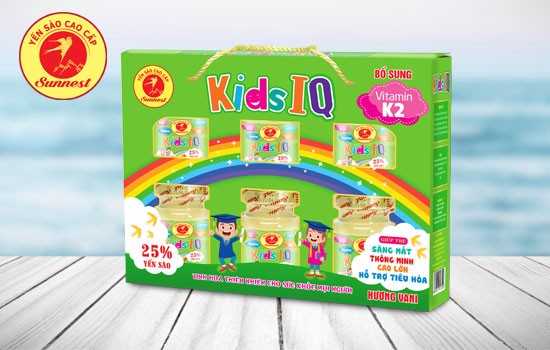 NƯỚC YẾN SAO CAO CẤP SUNNEST KIDS IQ 25%