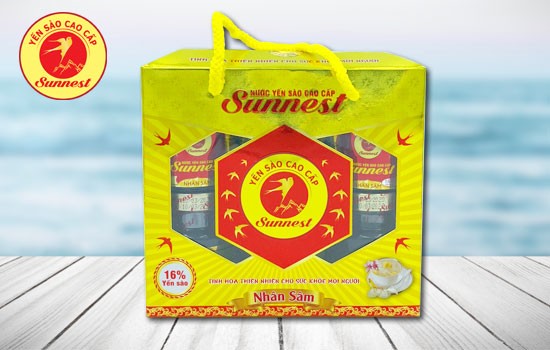 Yến sào Nhân Sâm - Lốc 5 tặng 1
